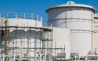 Proceso de fabricación de tanques FRP y control de calidad