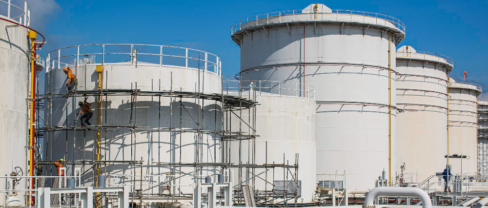 Proceso de fabricación de tanques FRP y control de calidad